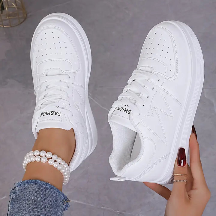 Naveah - Comfortable Wedge Sneaker