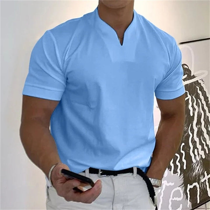 Neven - Short Sleeve T-Shirt V Neck