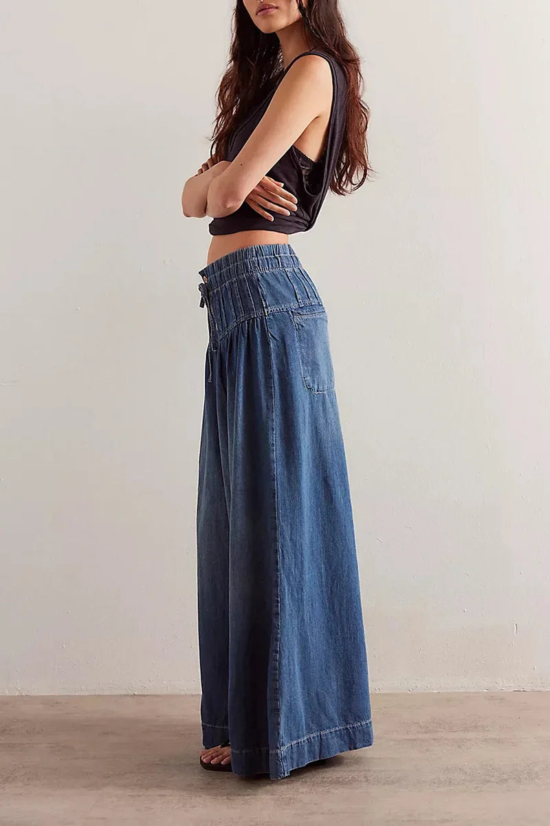 Karatza - Stylish Loose Wide Leg Jeans