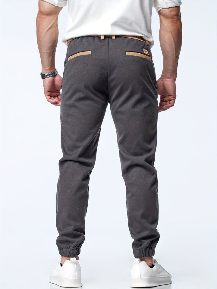 Timothy - Casual Ankle Pants With Elastic Waist