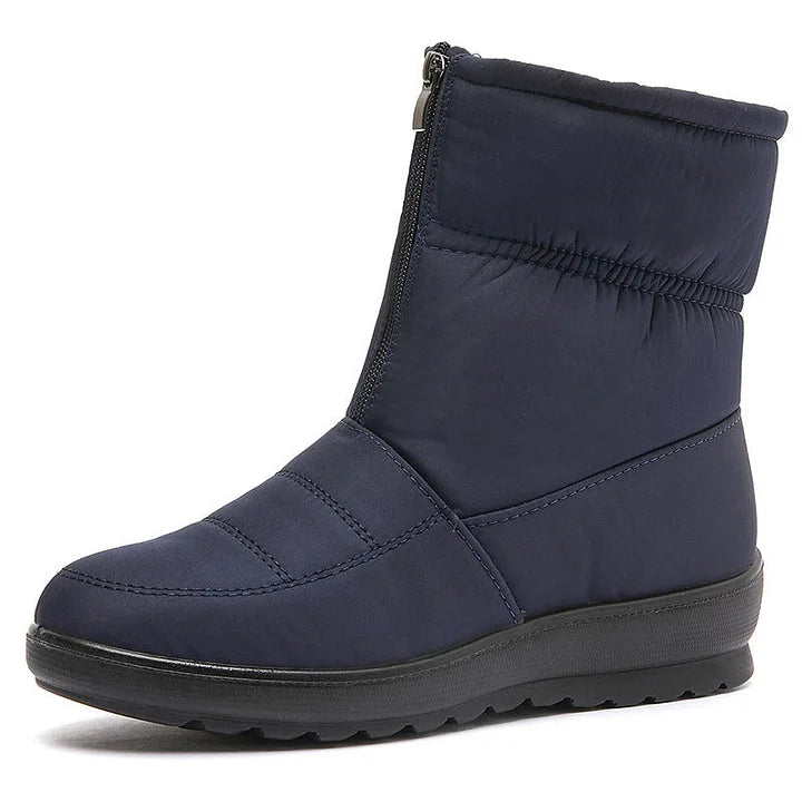 Afonia - Water Resistant Snow Boots with Zipper