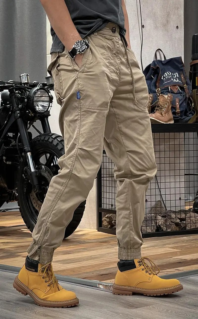 Guntram – Stretch Cargo Spandex Pants