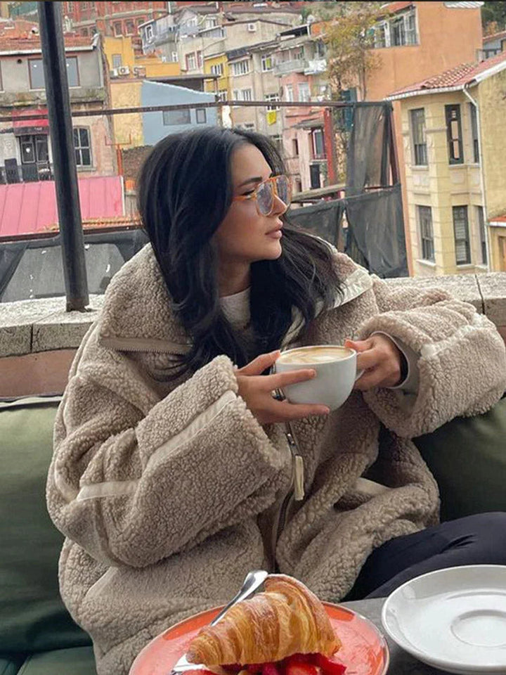 Tatjanka - Long Sleeve Lambs Wool Jacket