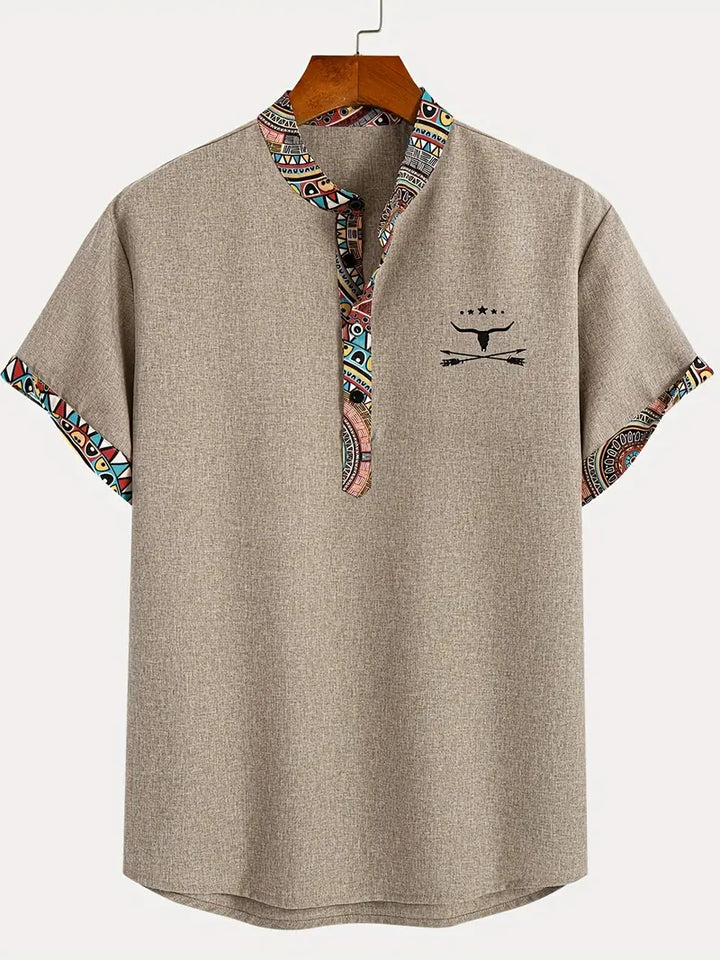 Murat - Elegant Short Sleeve Shirt