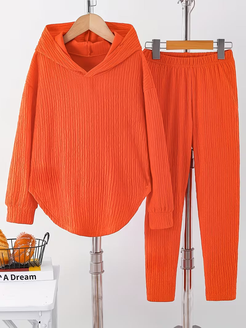 Berenika - Casual Hooded Top and Leggings