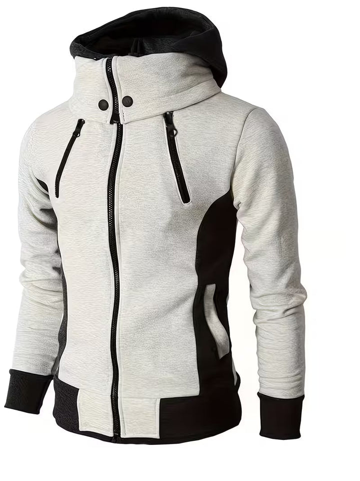 Griffiths - Regular Fit Long Sleeve Quarter Zip Hoodie