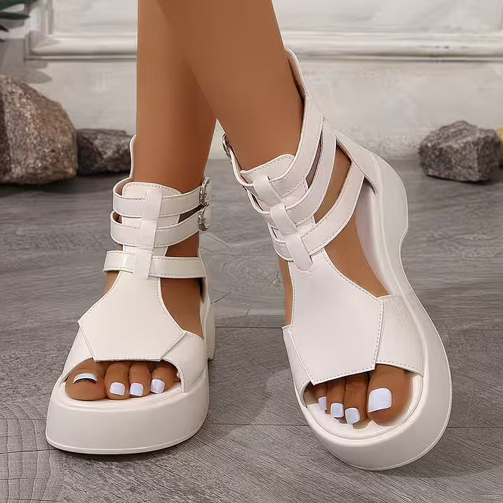 Austeja - Chunky Platform Open-Toe Sandal