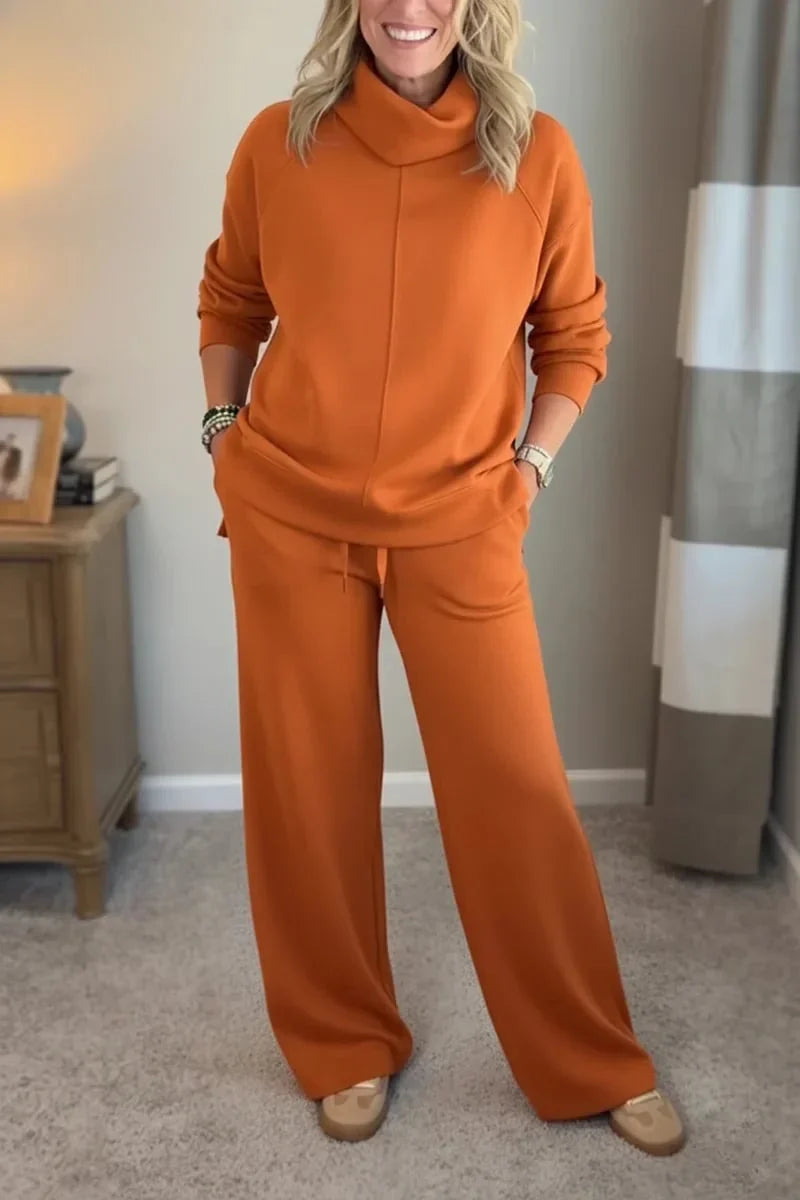 Yardenah - Comfortable Long Sleeve Two Piece Set