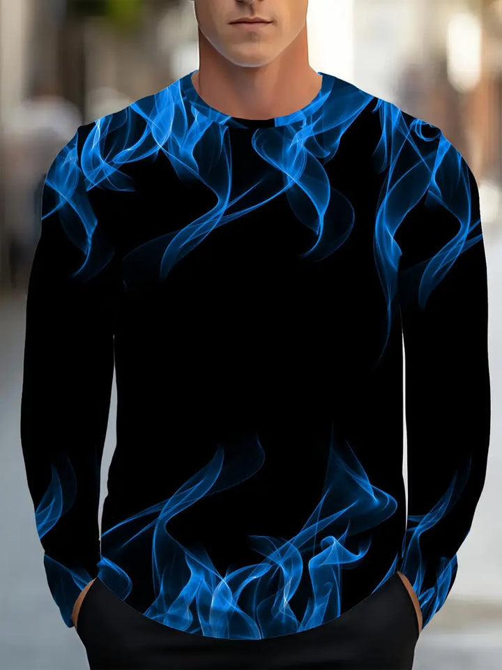 Bartlett - Casual Long Sleeve Shirt With Round Neck