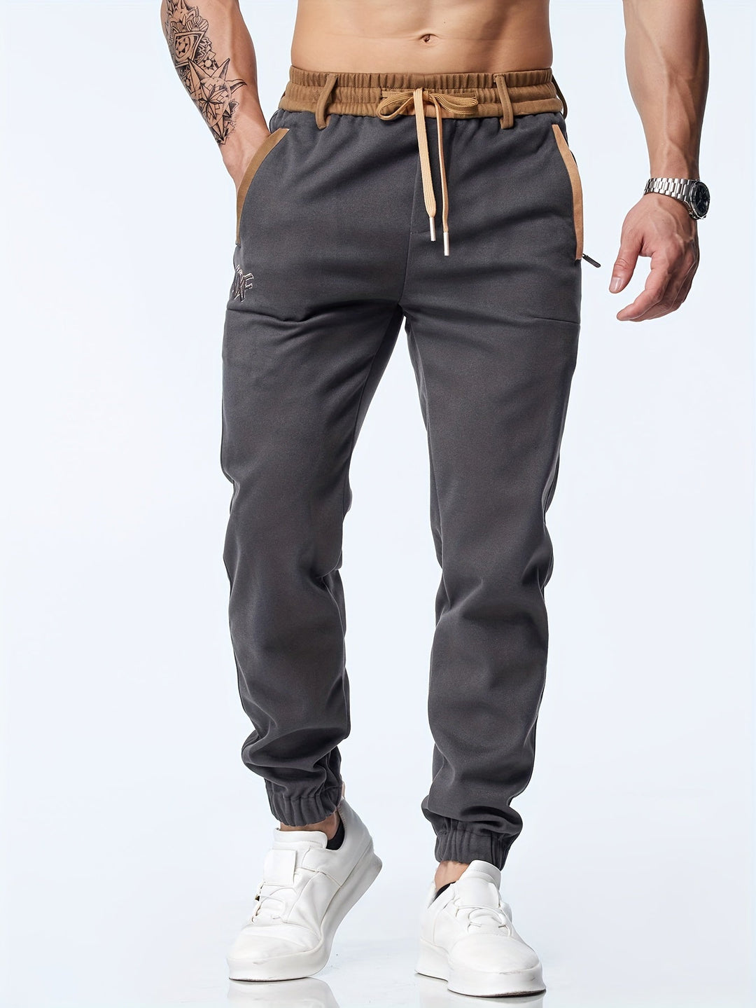 Timothy - Casual Ankle Pants With Elastic Waist