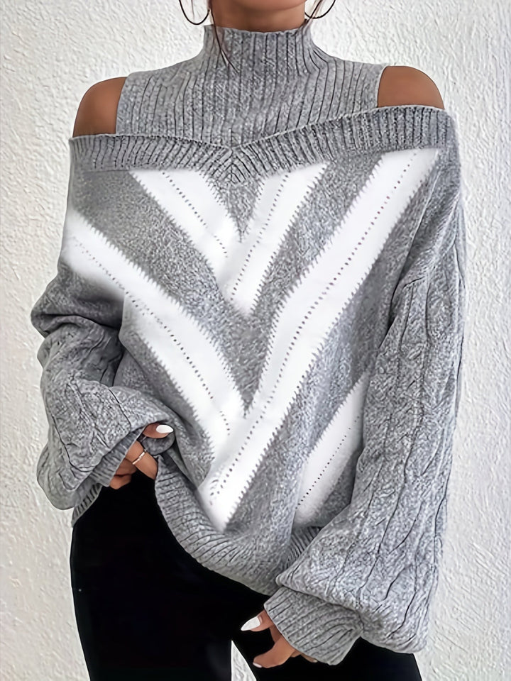 Ramirez - Off Shoulder Knitted Sweater