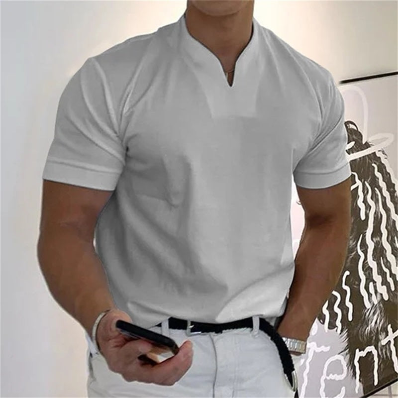 Neven - Short Sleeve T-Shirt V Neck