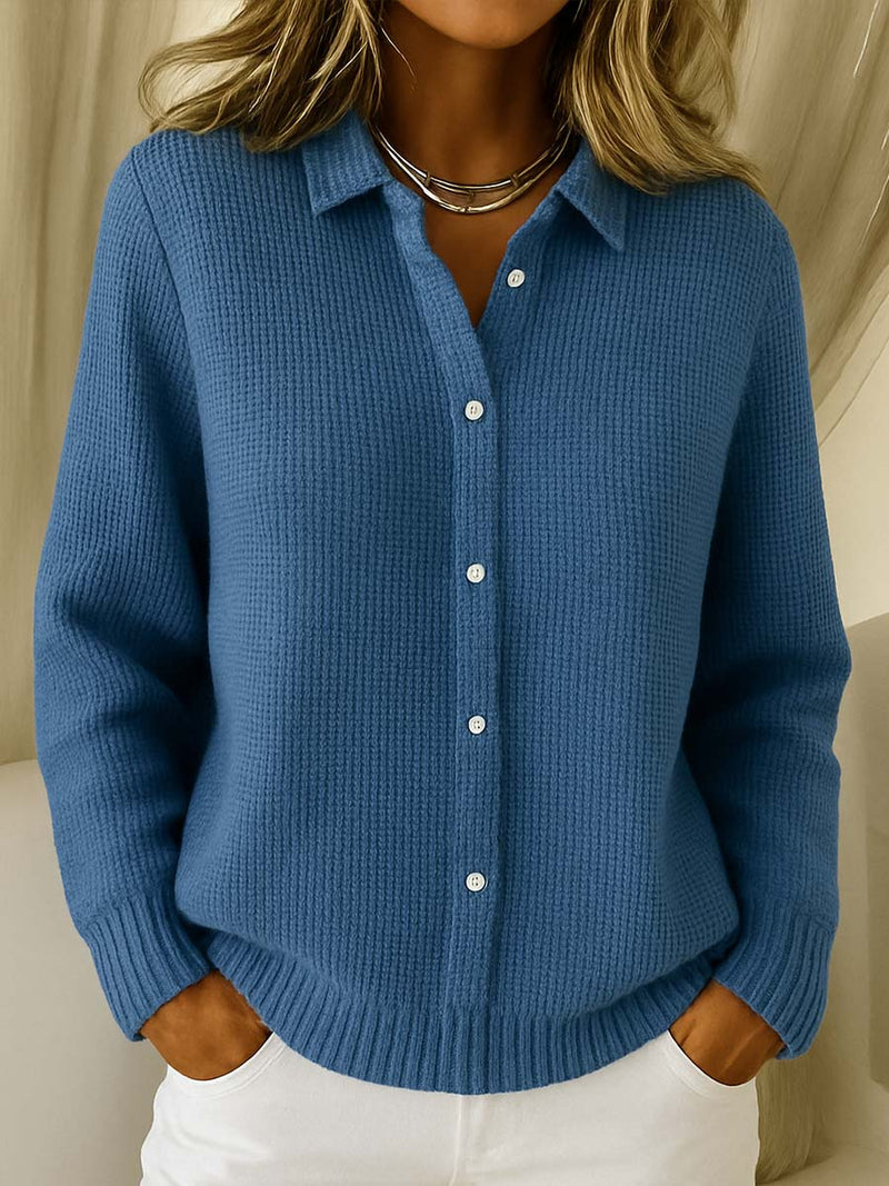 Nofar - Classic Button-Down Knitted Cardigan