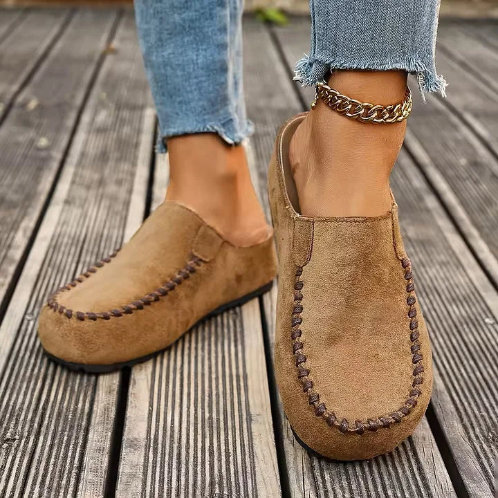 Lidja - Vintage Leather Mules