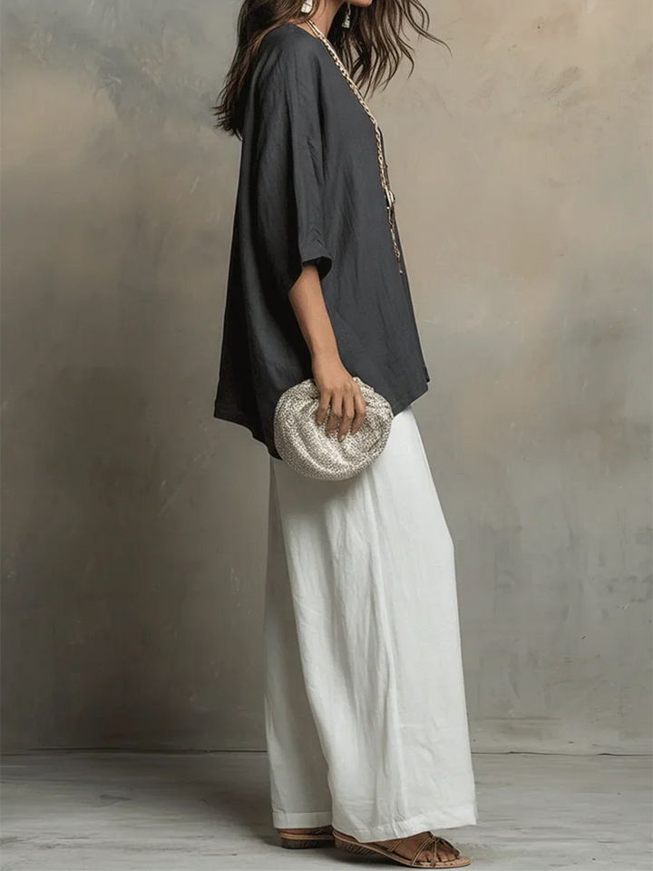 Belén - Linen Two Piece Set