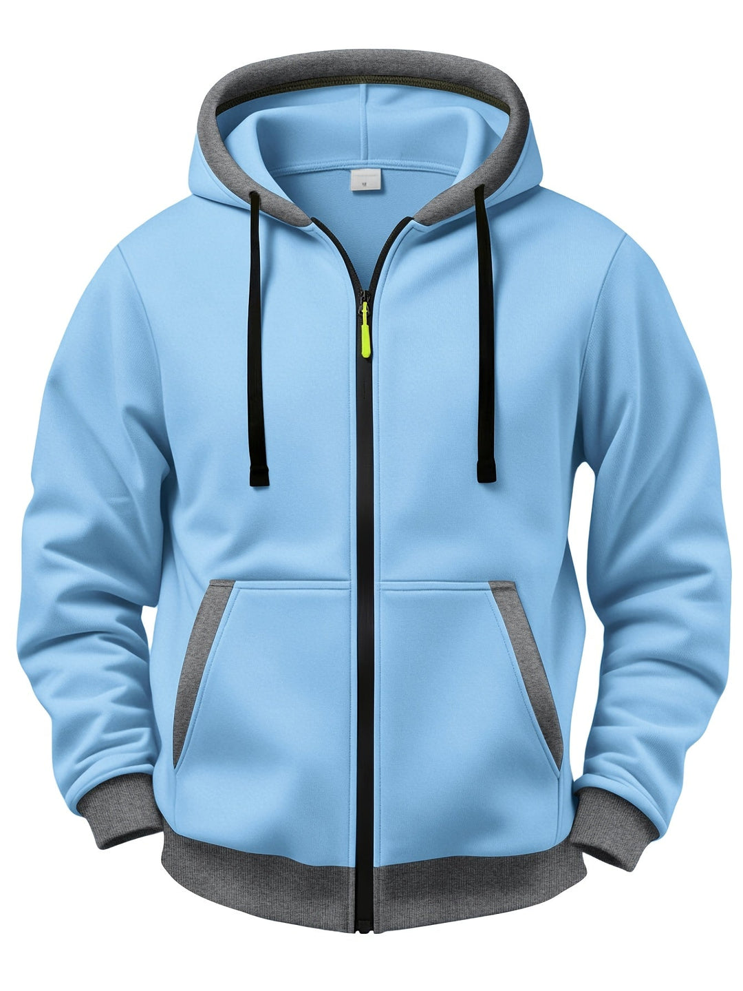 Fiothyview - Casual Long Sleeve Winter Hooded With Zipper