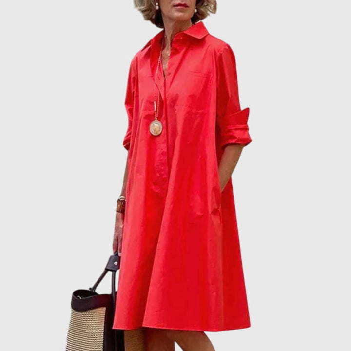 Oshadi - Elegant Mini Dress With Pocket