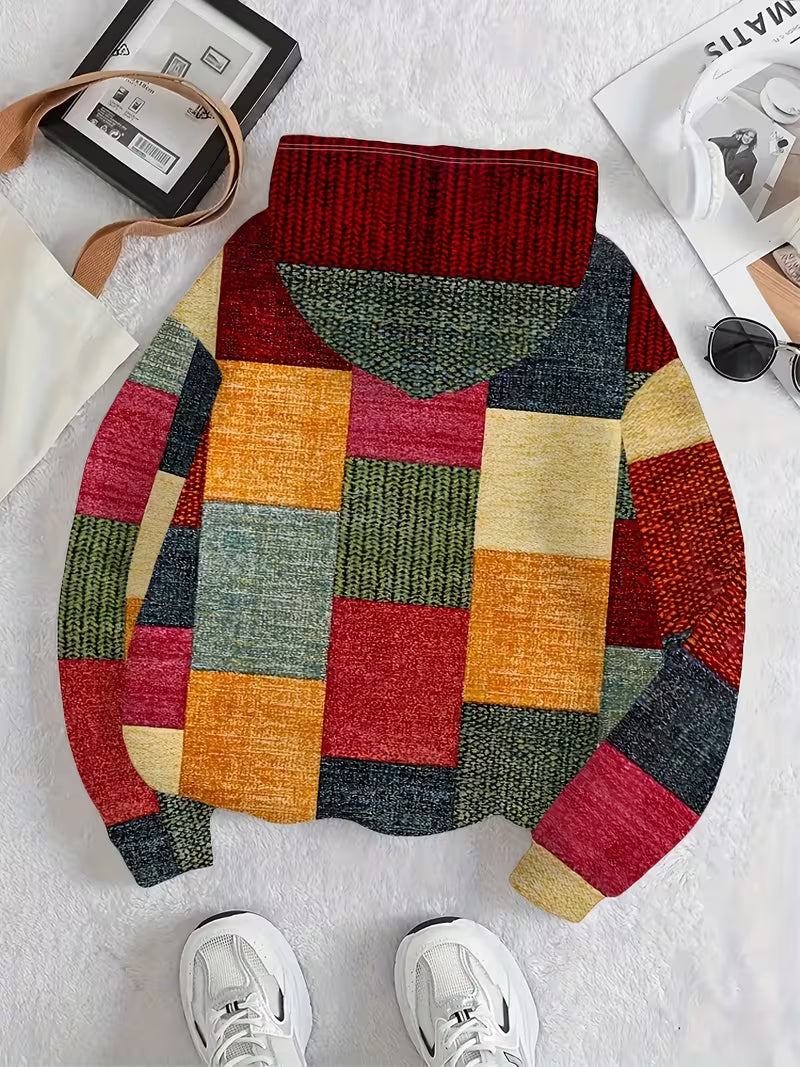 Nyara - Geometric Patterns Sweatshirt
