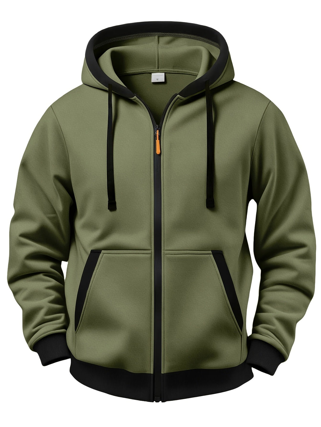 Fiothyview - Casual Long Sleeve Winter Hooded With Zipper