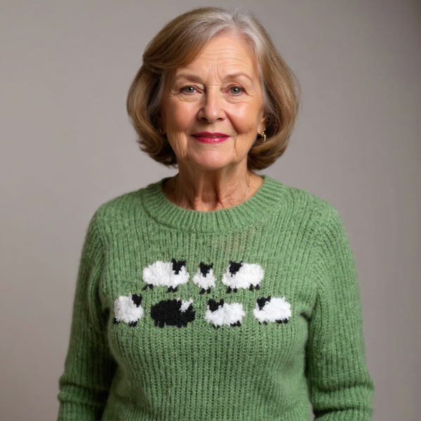 Isabella - Handcrafted Wool Sweater