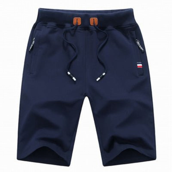 Hary - Cotton Shorts With Zipper Pockets