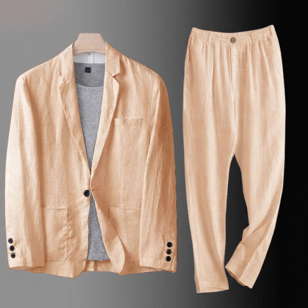 Sverrir - Linen Two Piece Suit