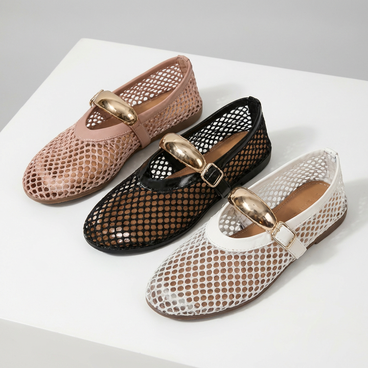 Anahi - Breathable Mary Jane Shoes