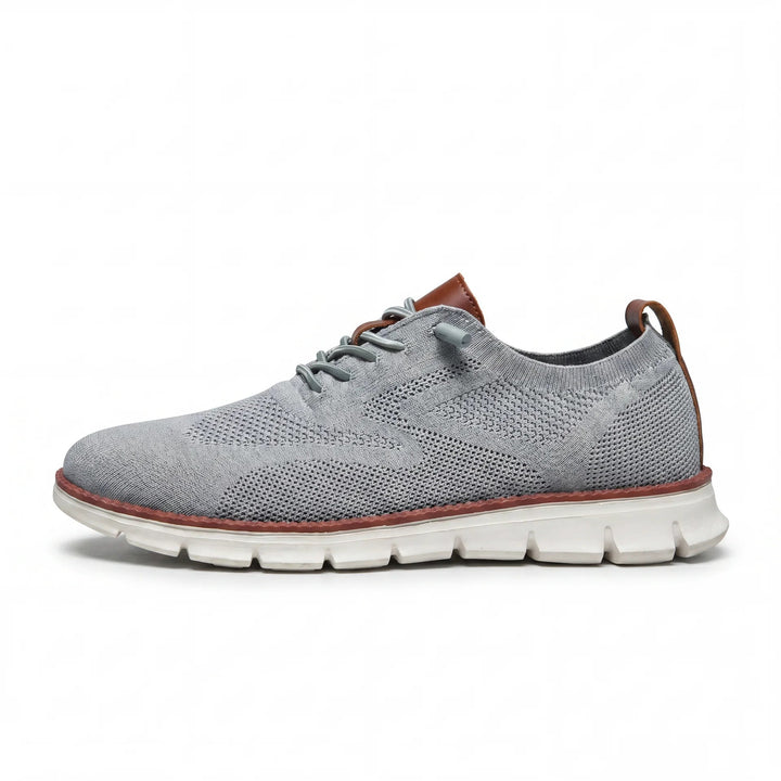Pulsepeak - Sneakers With Knit Upper and Lace-Up Closure