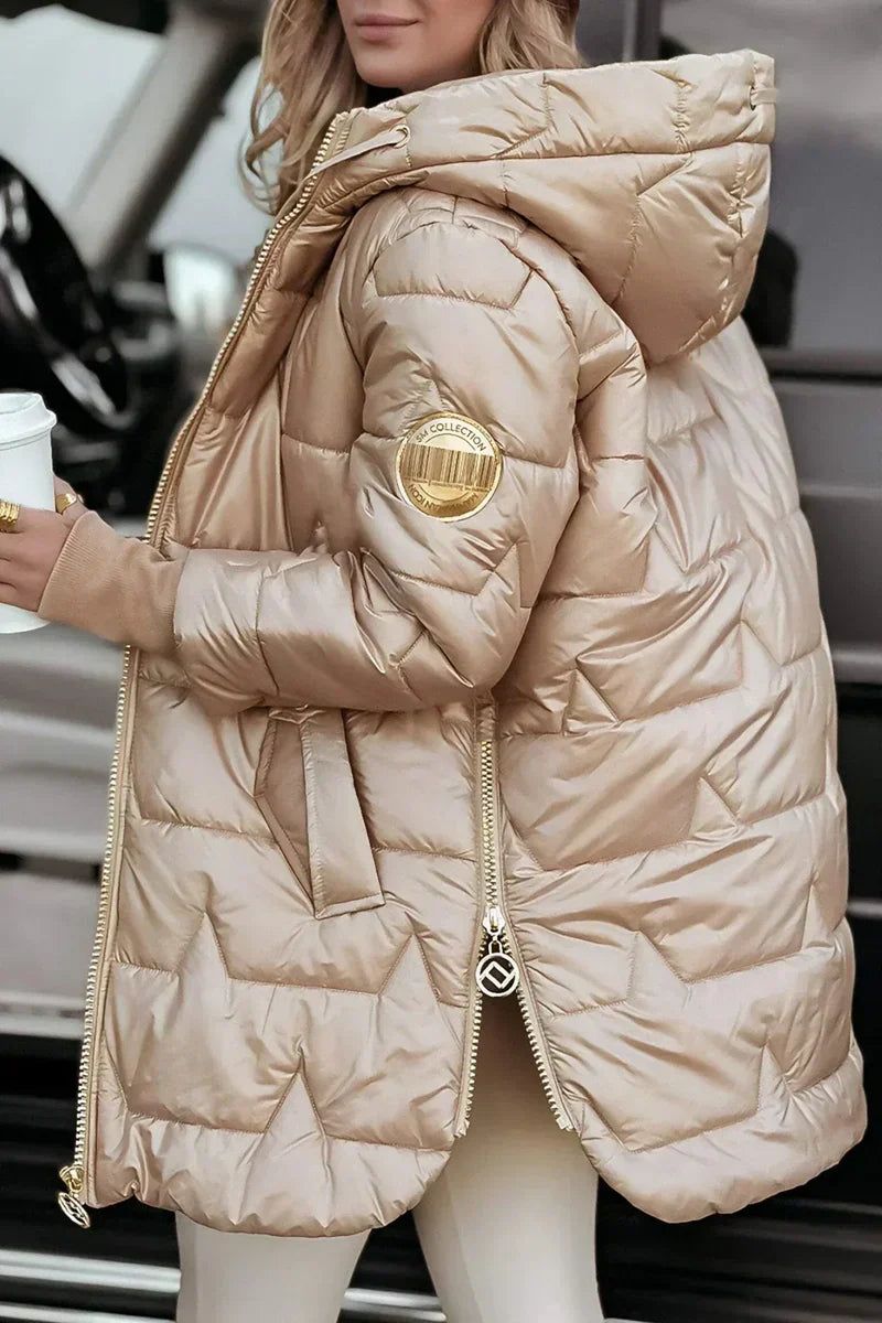 Borislava - Padded Winter Coat With Hood