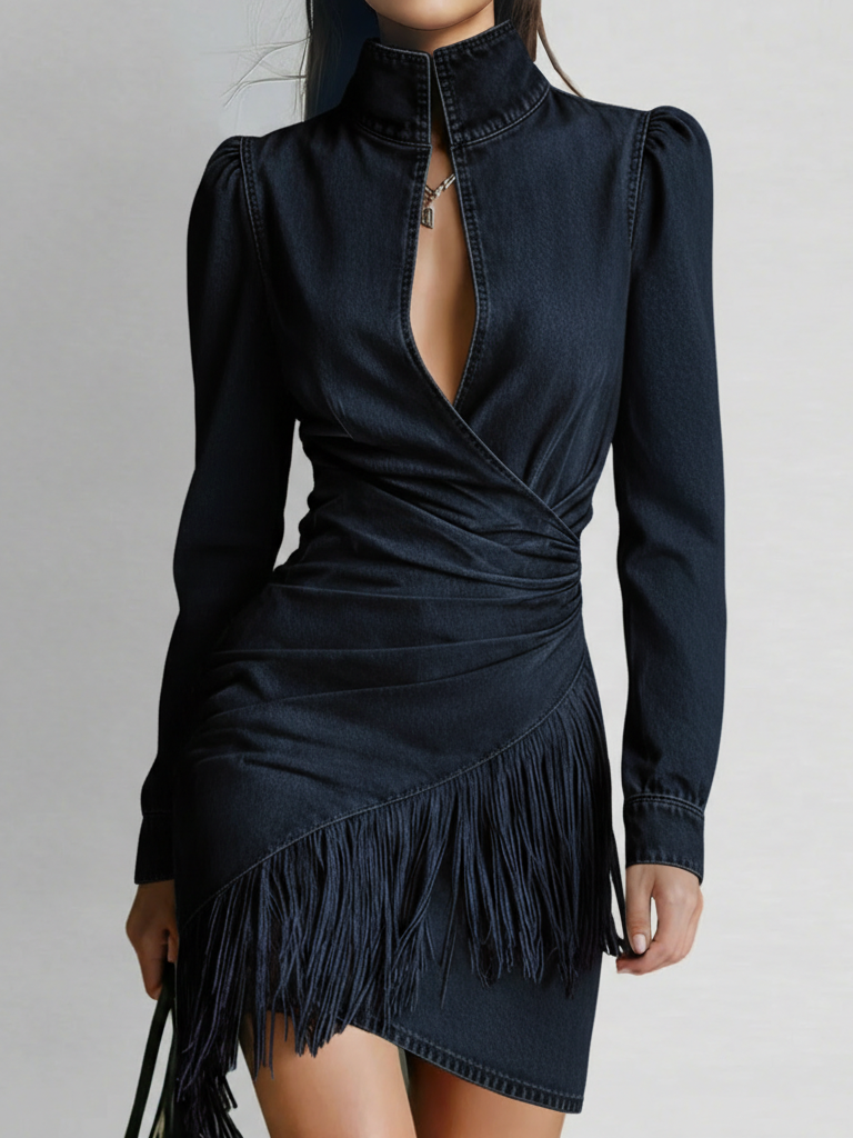 Maliana - Denim Mini Dress