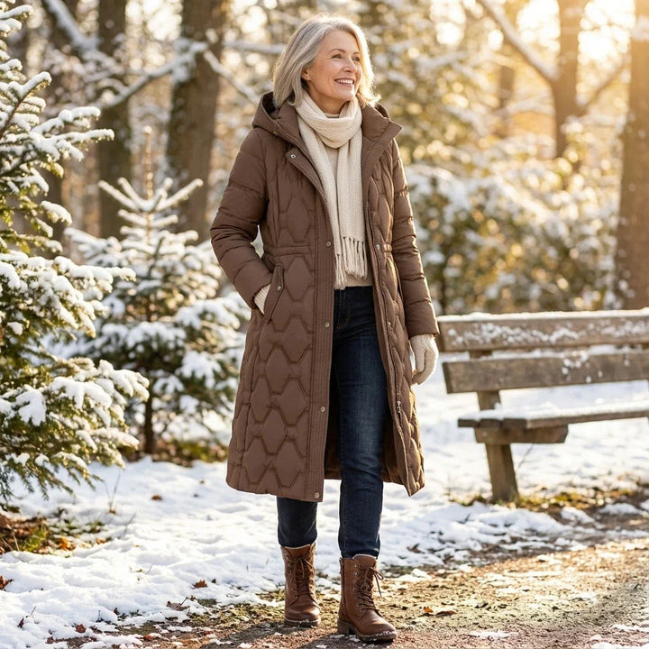 Branimira - Long Down Coat With Hood