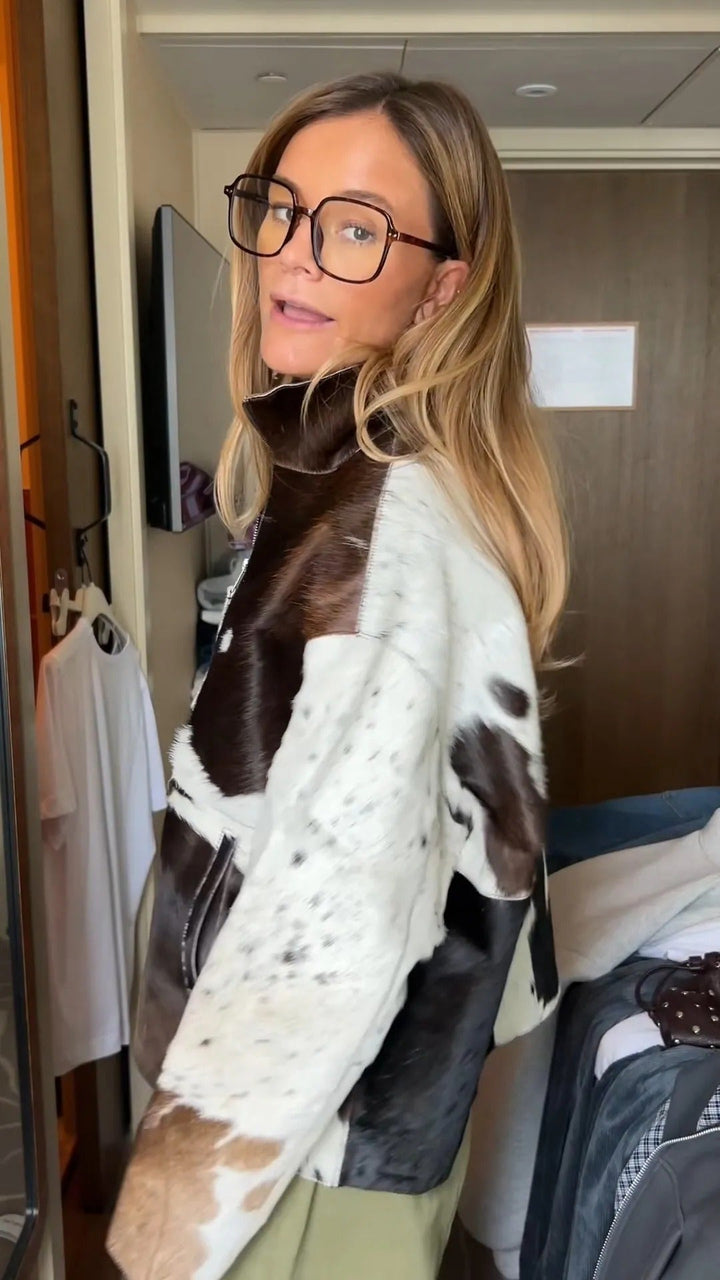 Kamilah - Long Sleeve Printed Jacket