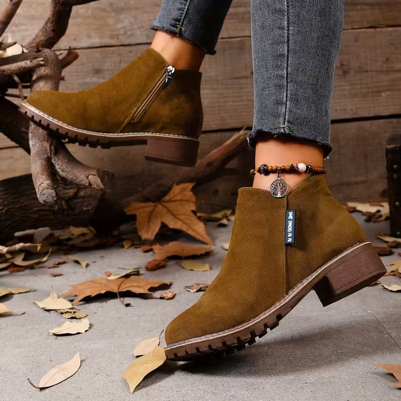 Myrcella - Casual Orthopedic Leather Boot