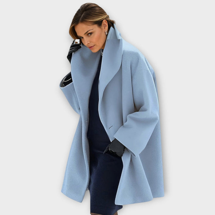 Elodie – Luxury Wool Windbreaker Coat
