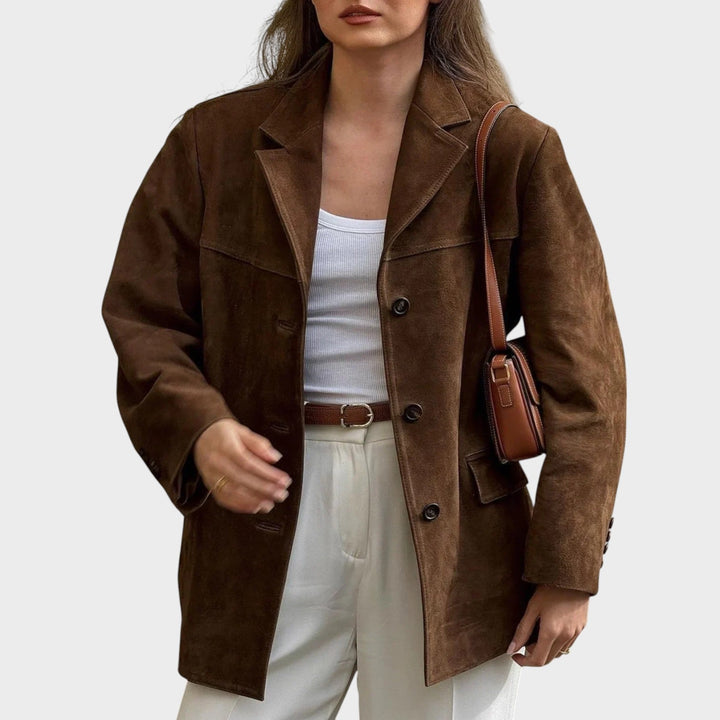 Eline - Suede Spring Jacket