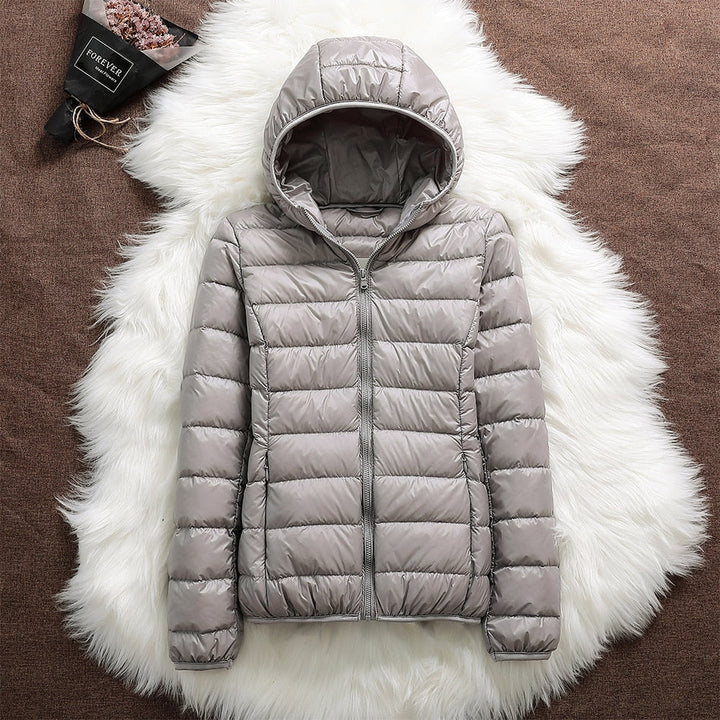 Manuela – Waterproof Jacket With White Duck Feathers