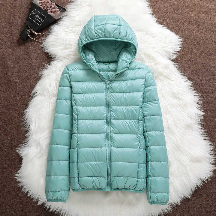 Manuela – Waterproof Jacket With White Duck Feathers