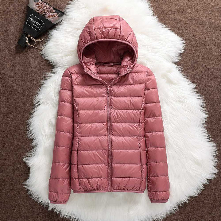 Manuela – Waterproof Jacket With White Duck Feathers