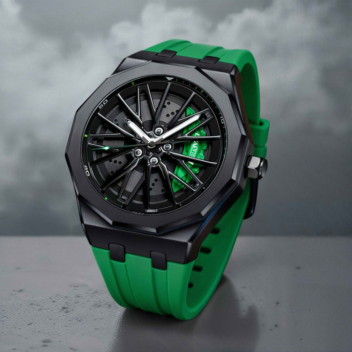 Bricen - Silicone Strap Sports Watch