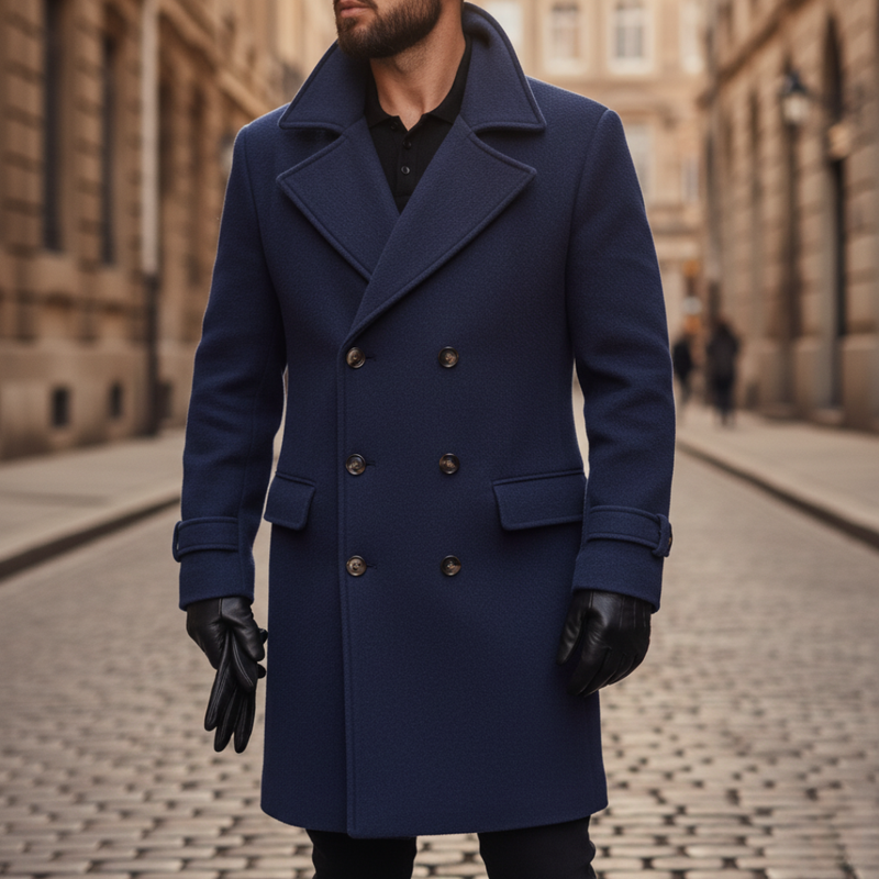Zohran - Double Breasted Winter Wool Coat