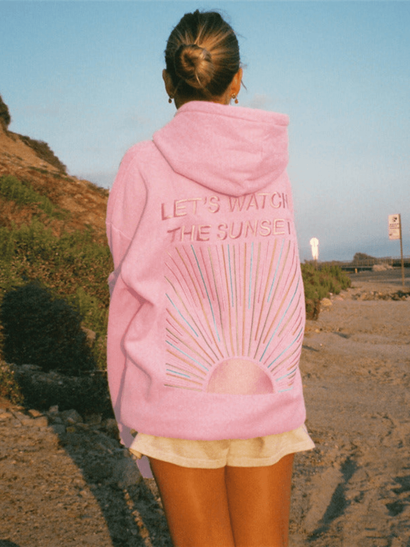 Norvile - Trendy Sunset Hoodie