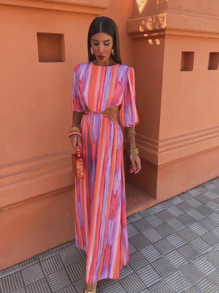 Paloma - Elegant Dress With Cut Out