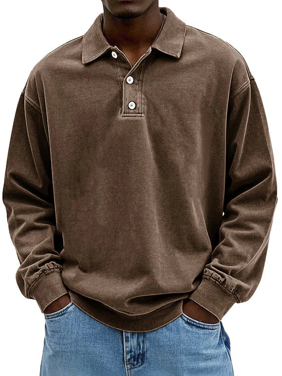 Anatas - Long Sleeve Polo Shirt