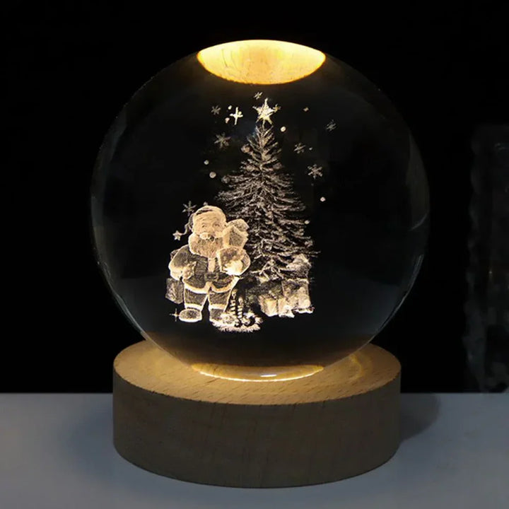 Glow Sphere – Luminous Crystal Ball Lamp