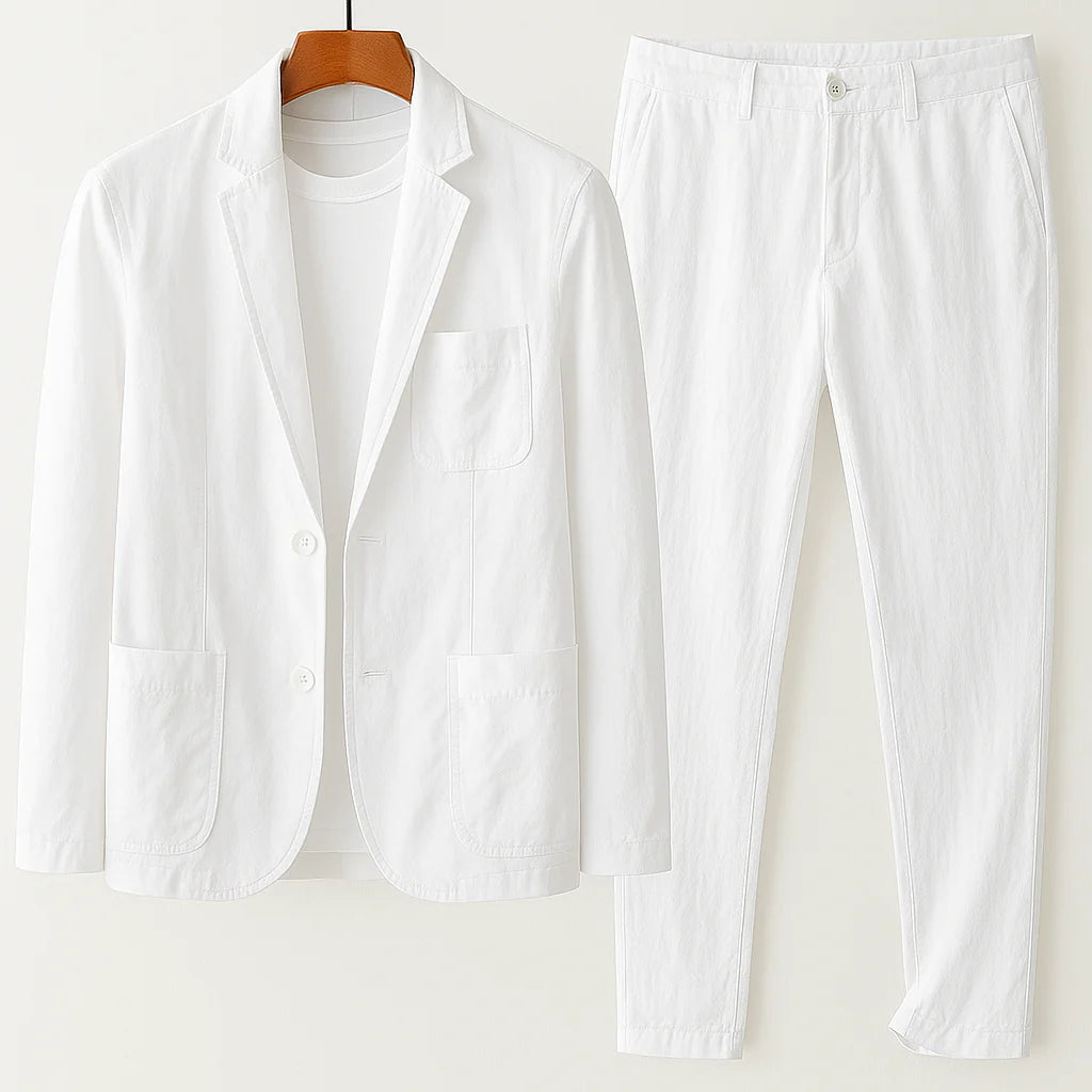 Shandro - Long Sleeve Blazer Two Piece Set