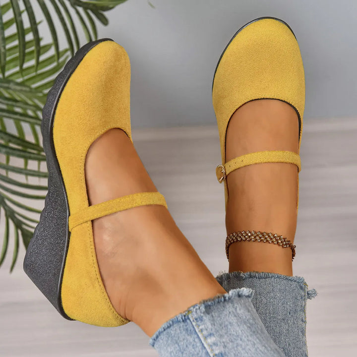 Bethy - Mary Jane Shoes With Buckle Strap