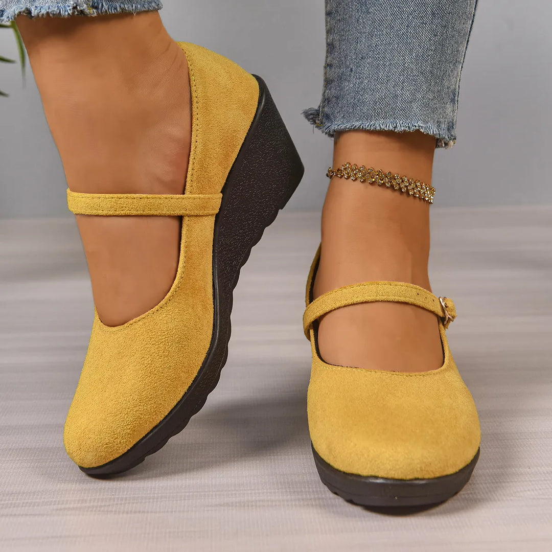 Bethy - Mary Jane Shoes With Buckle Strap