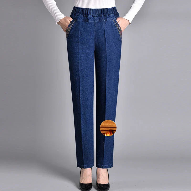 Sofiya - Casual Slim Fit Jeans With Side Pocket