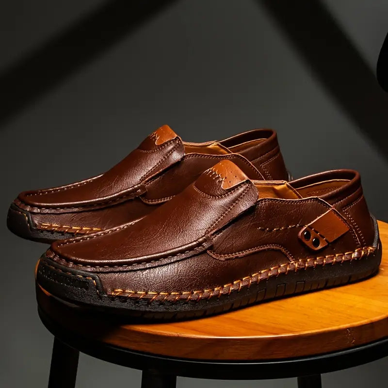 Sanath - Breathable Calfskin Leather Shoes