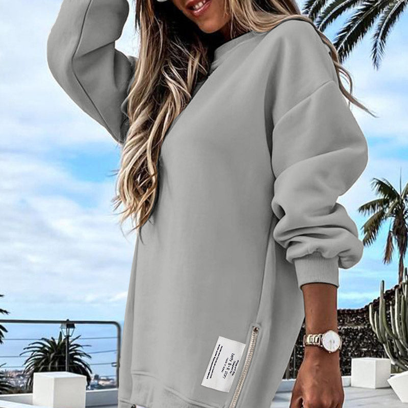 Argyroula - Casual Sweatshirt Dress